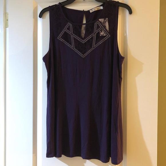 Purple Ricki’s sleeveless top - Picture 4 of 7